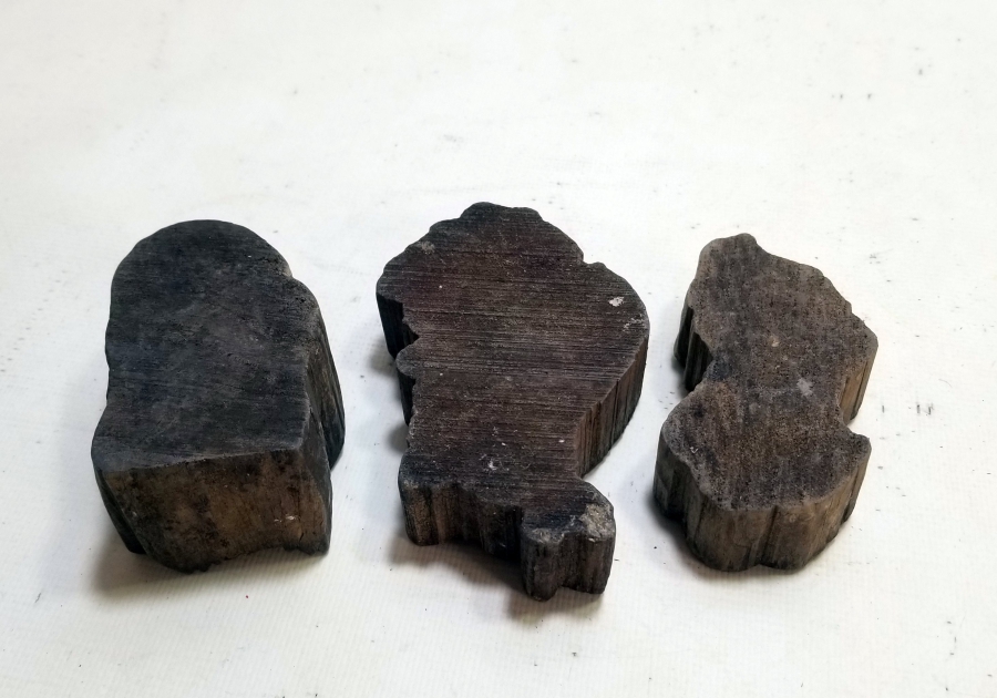 OSMANLI DÖNEMİ EL OYMA İŞÇİLİKLİ AHŞAP BASKI KALIBI LOTU