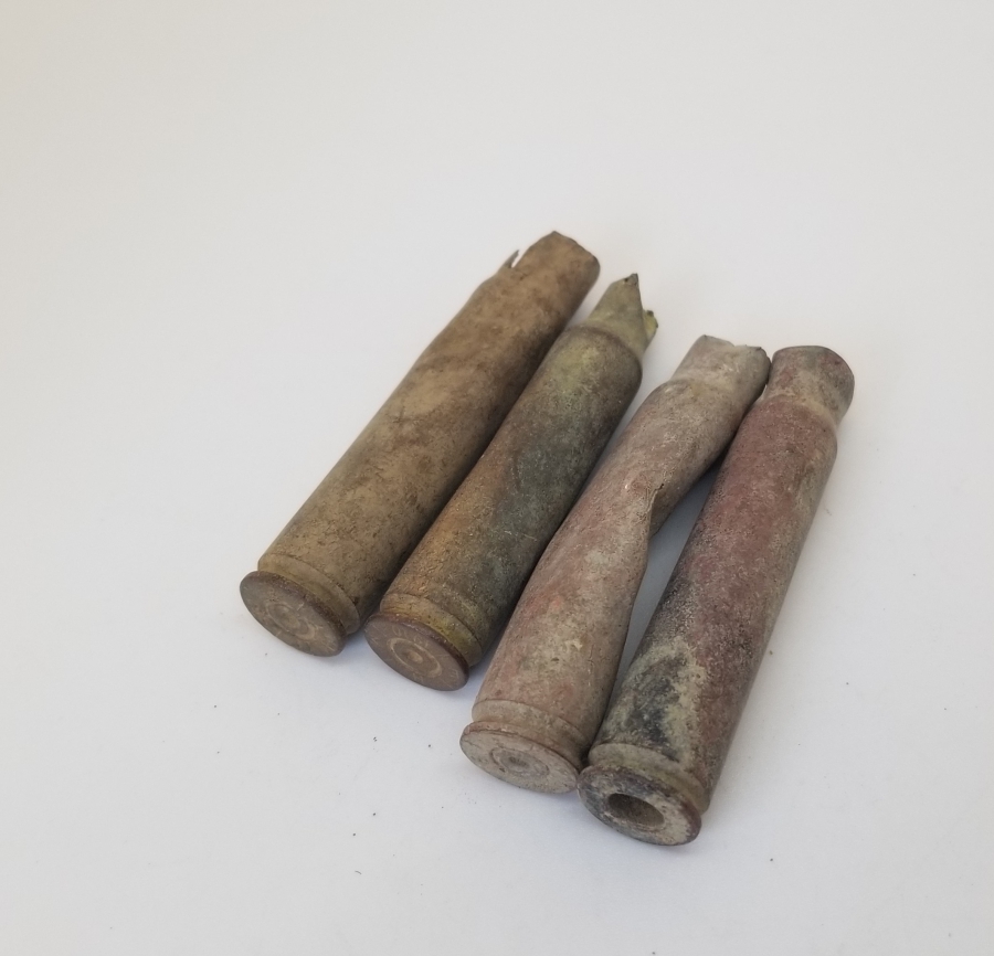 1. DÜNYA SAVAŞI DÖNEMİ ÇANAKKALE CEPHESİ İNGİLİZ MAVZER MERMİSİ KOVANI LOTU