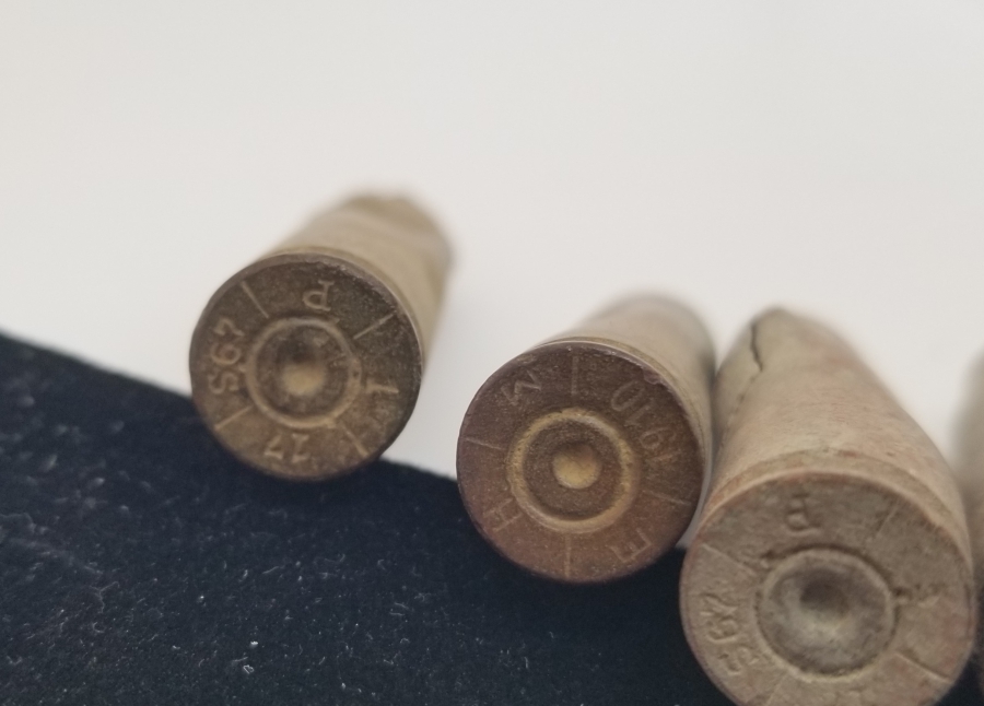 1. DÜNYA SAVAŞI DÖNEMİ ÇANAKKALE CEPHESİ İNGİLİZ MAVZER MERMİSİ KOVANI LOTU