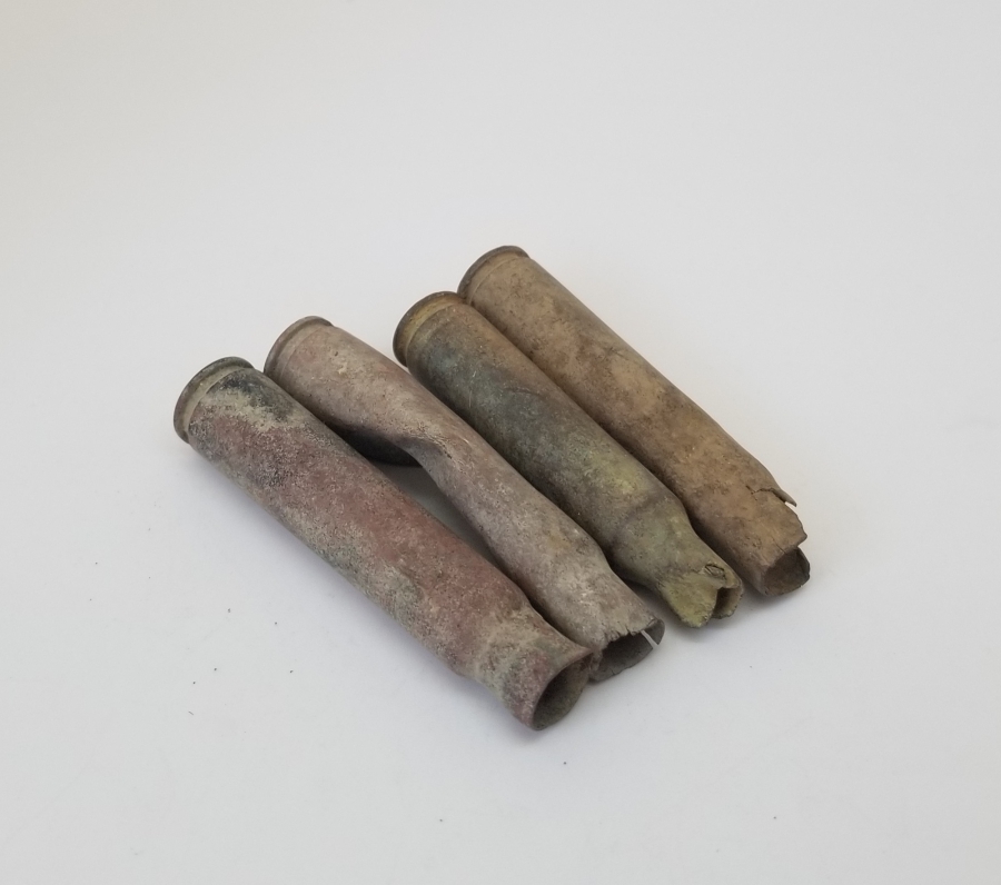 1. DÜNYA SAVAŞI DÖNEMİ ÇANAKKALE CEPHESİ İNGİLİZ MAVZER MERMİSİ KOVANI LOTU