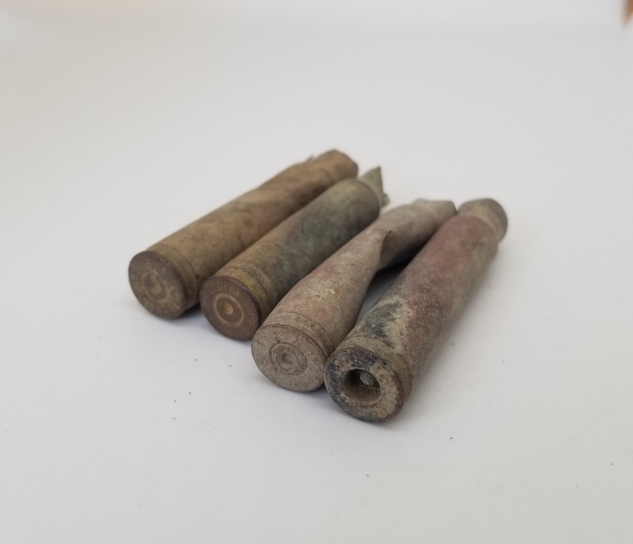 1. DÜNYA SAVAŞI DÖNEMİ ÇANAKKALE CEPHESİ İNGİLİZ MAVZER MERMİSİ KOVANI LOTU