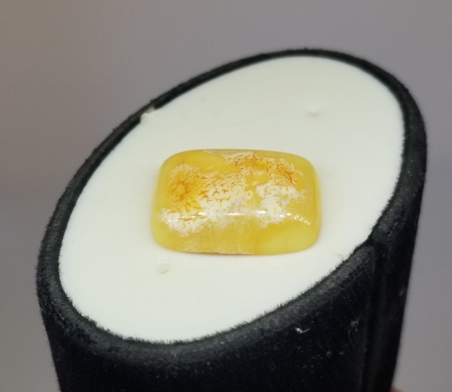 ÖZEL YAPIM KAYA DAMLA KEHRİBAR YÜZÜK KAŞI