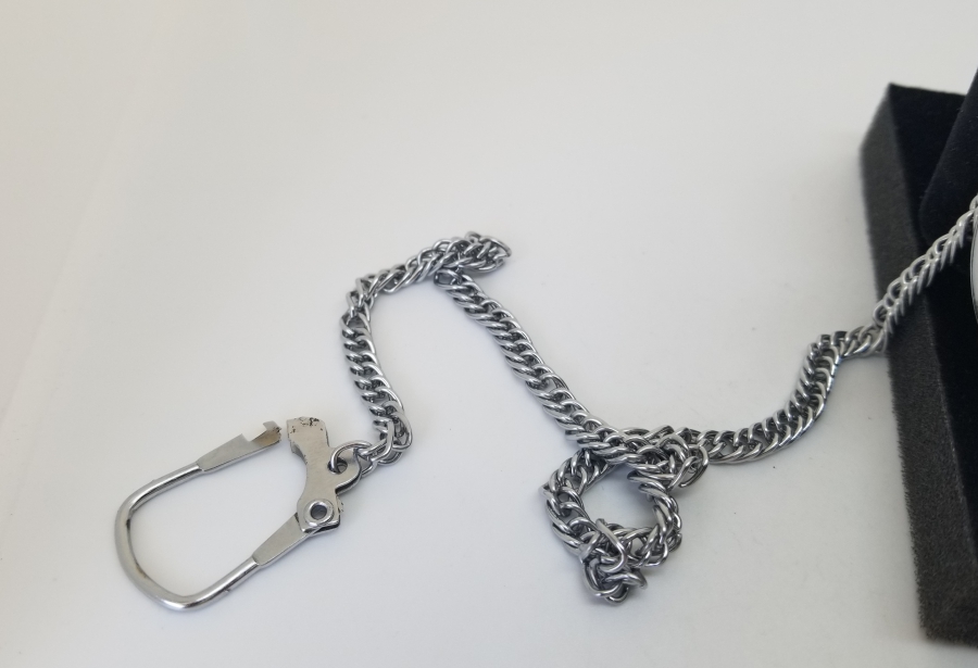 ORİJİNAL KÖSTEĞİYLE ANTİKA KURMALI HİSLON CEP SAATİ