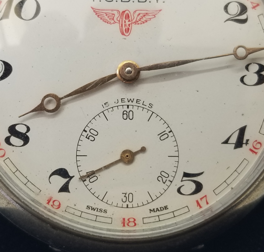 ORİJİNAL KÖSTEĞİYLE ANTİKA KURMALI HİSLON CEP SAATİ