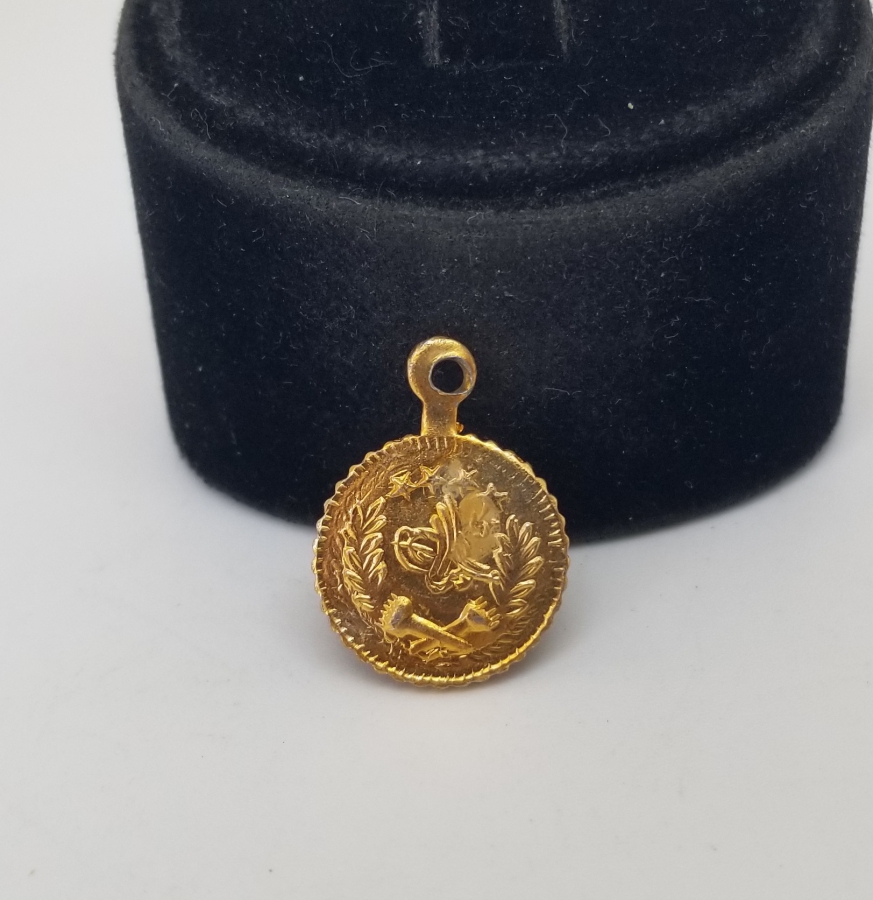 OSMANLI DÖNEMİ ALTIN KAPLAMA SÜNNET MAŞALLAHI