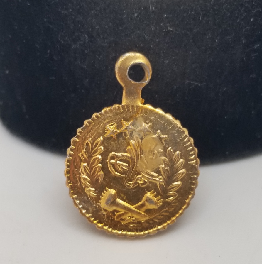 OSMANLI DÖNEMİ ALTIN KAPLAMA SÜNNET MAŞALLAHI