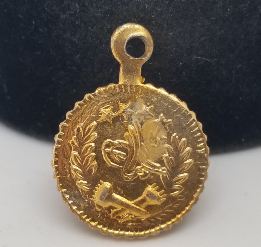 OSMANLI DÖNEMİ ALTIN KAPLAMA SÜNNET MAŞALLAHI