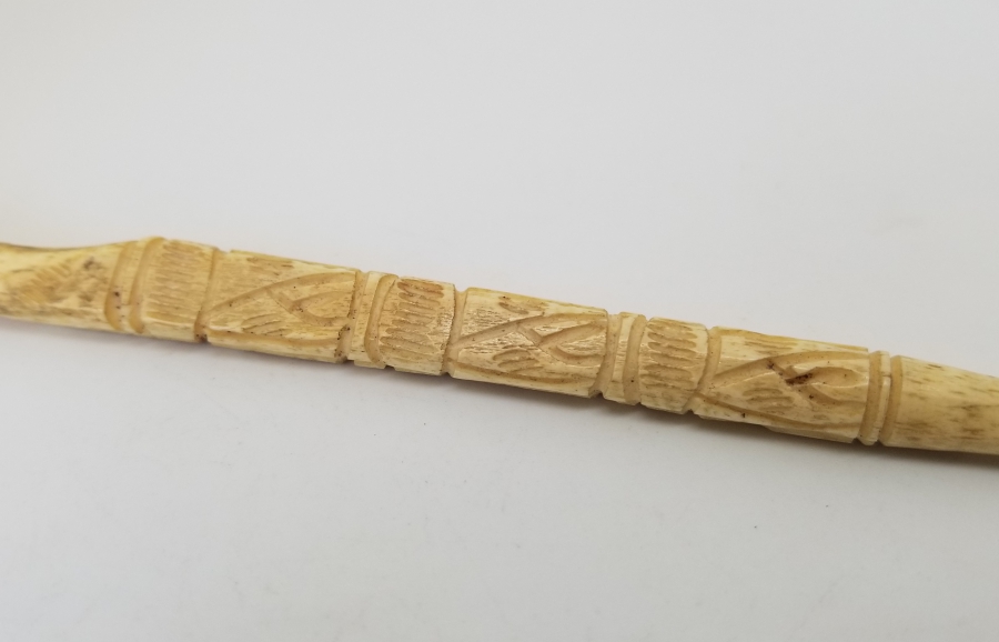 OSMANLI DÖNEMİ KABARTMA İŞÇİLİKLİ EL YAPIMI NADİR KEMİK DİVİT