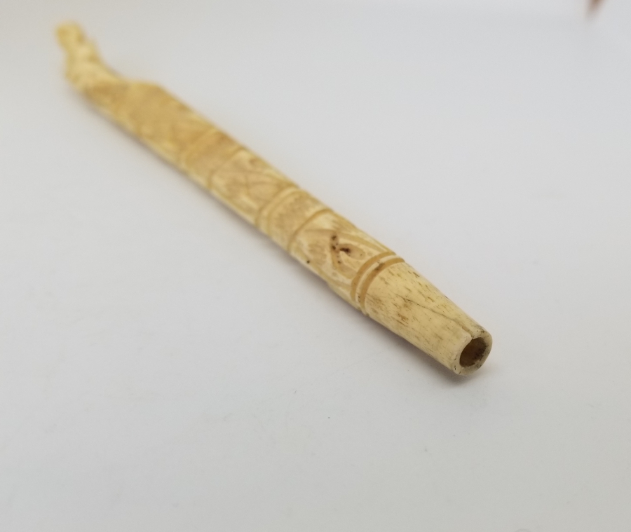 OSMANLI DÖNEMİ KABARTMA İŞÇİLİKLİ EL YAPIMI NADİR KEMİK DİVİT