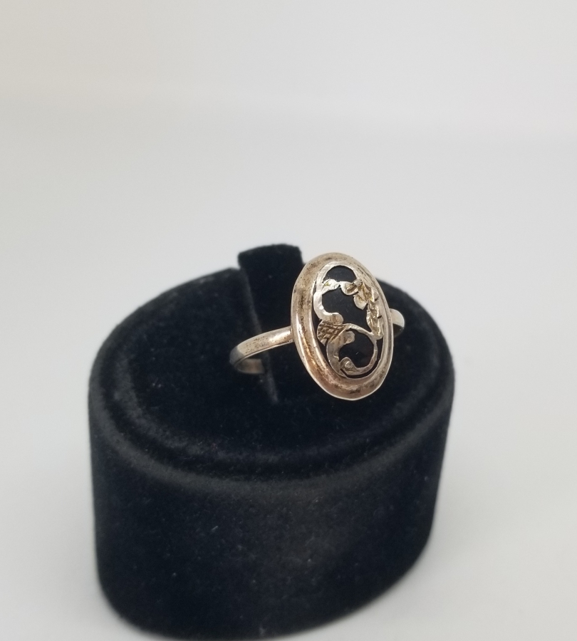 OSMANLI DÖNEMİ EL YAPIMI OLTU TAŞLI ÖZEL YAPIM GÜMÜŞ YÜZÜK