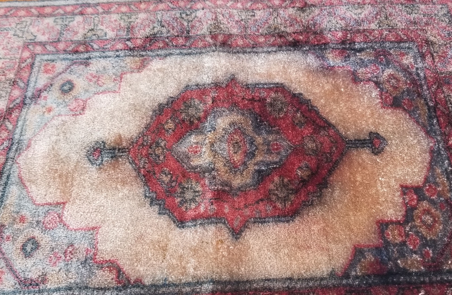 EL DOKUMA ANTİKA KAYSERİ İPEK ÇOCUK SECCADESİ