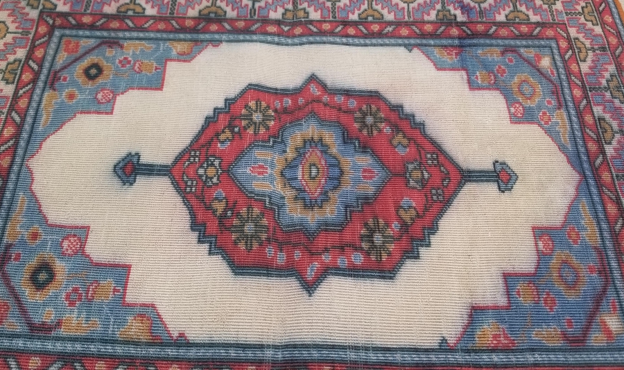 EL DOKUMA ANTİKA KAYSERİ İPEK ÇOCUK SECCADESİ