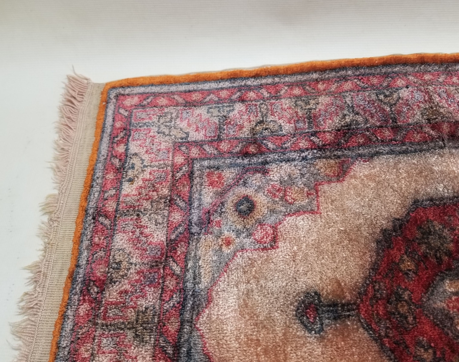 EL DOKUMA ANTİKA KAYSERİ İPEK ÇOCUK SECCADESİ