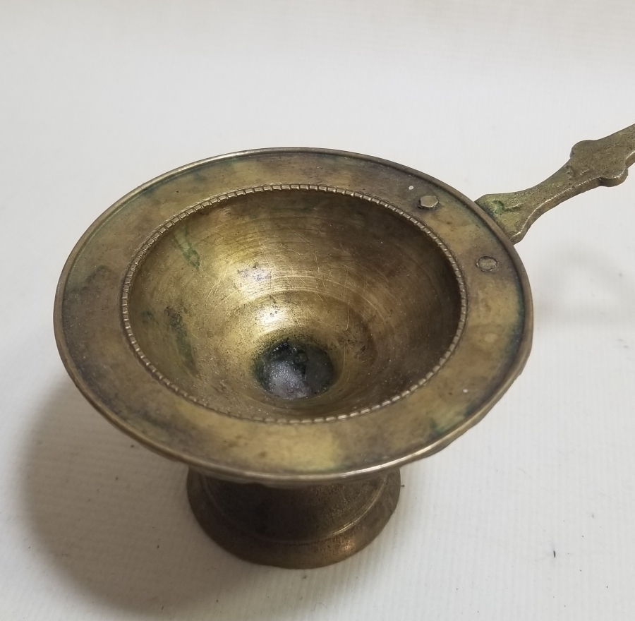 ÜZERİ DAMGALI OSMANLI DÖNEMİ SÜLEYMANİYE NADİR NARGİLE KÖZLÜĞÜ