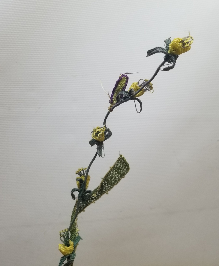 OSMANLI DÖNEMİ İĞNE OYALI KOZAK YÖRESİ NADİR GELİN ÇİÇEĞİ