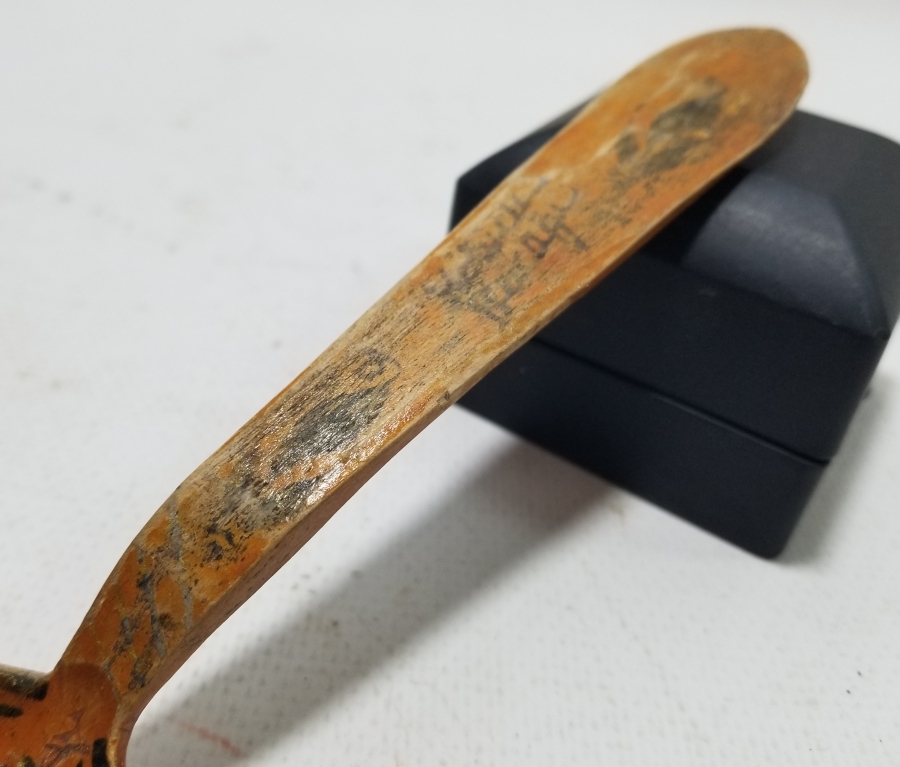 EL BOYAMA ANTİKA TAHTA KAŞIK