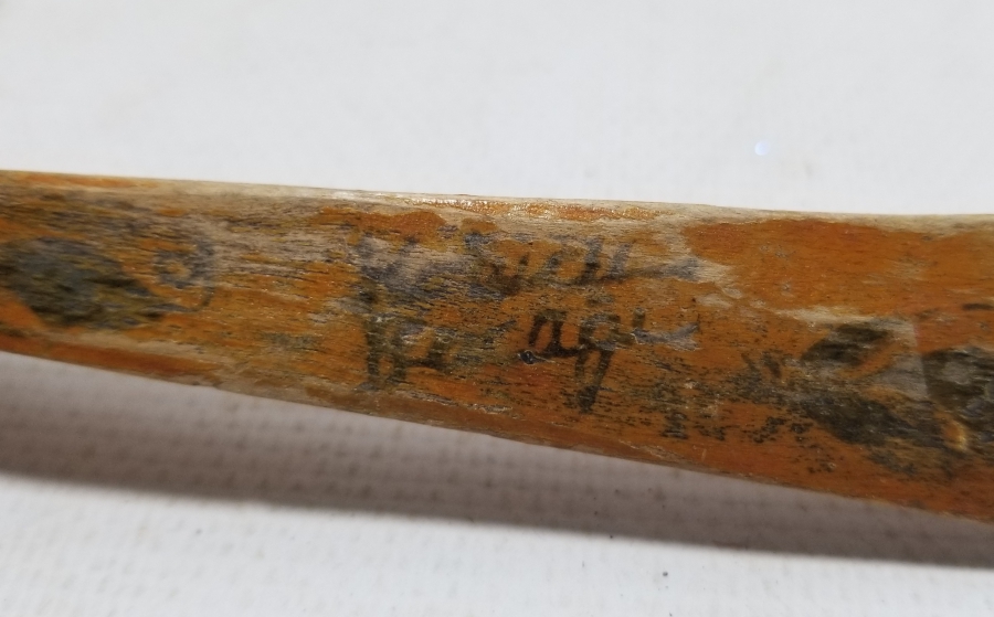 EL BOYAMA ANTİKA TAHTA KAŞIK