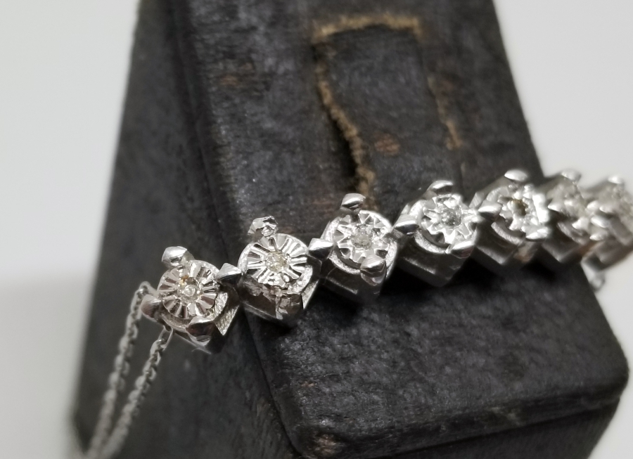 ÖZEL YAPIM ELMAS TAŞLI BİLEKLİK