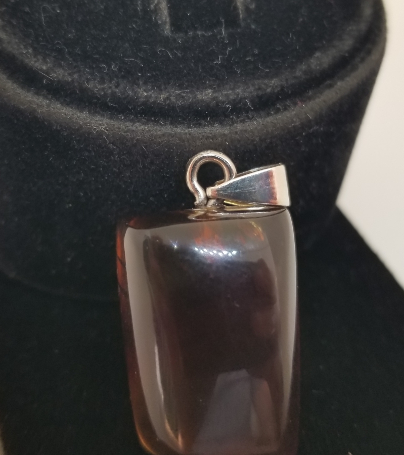 ÖZEL YAPIM DAMLA KEHRİBAR KOLYE