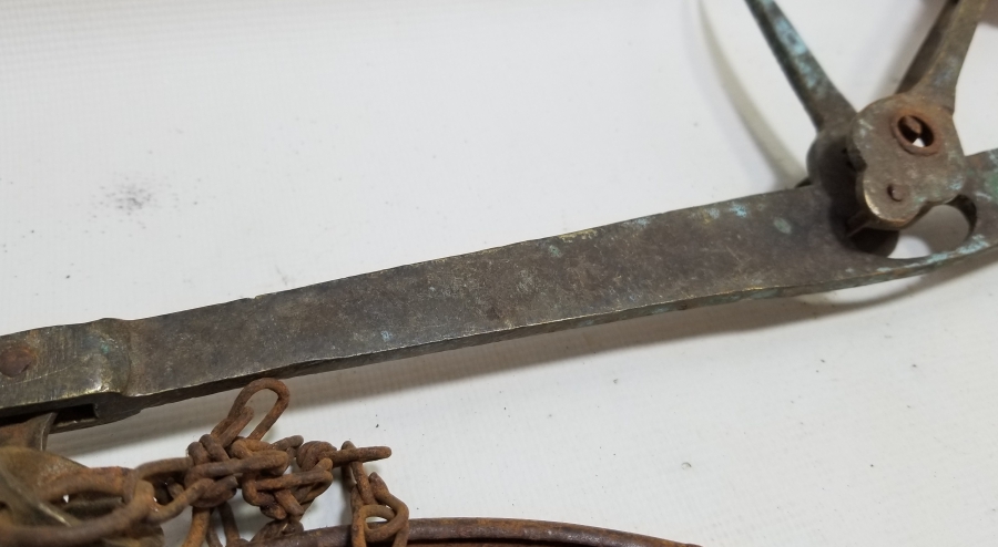 ÇİFT KEFELİ ANTİKA TERAZİ