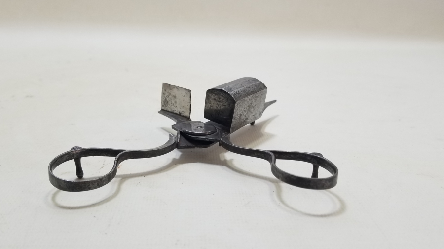 OSMANLI DÖNEMİ EL YAPIMI MUM MAKASI