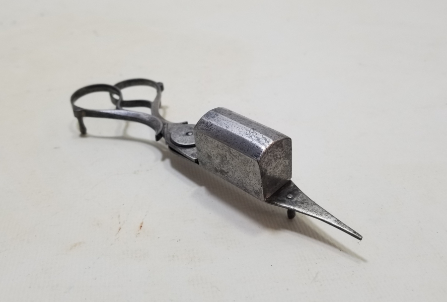 OSMANLI DÖNEMİ EL YAPIMI MUM MAKASI