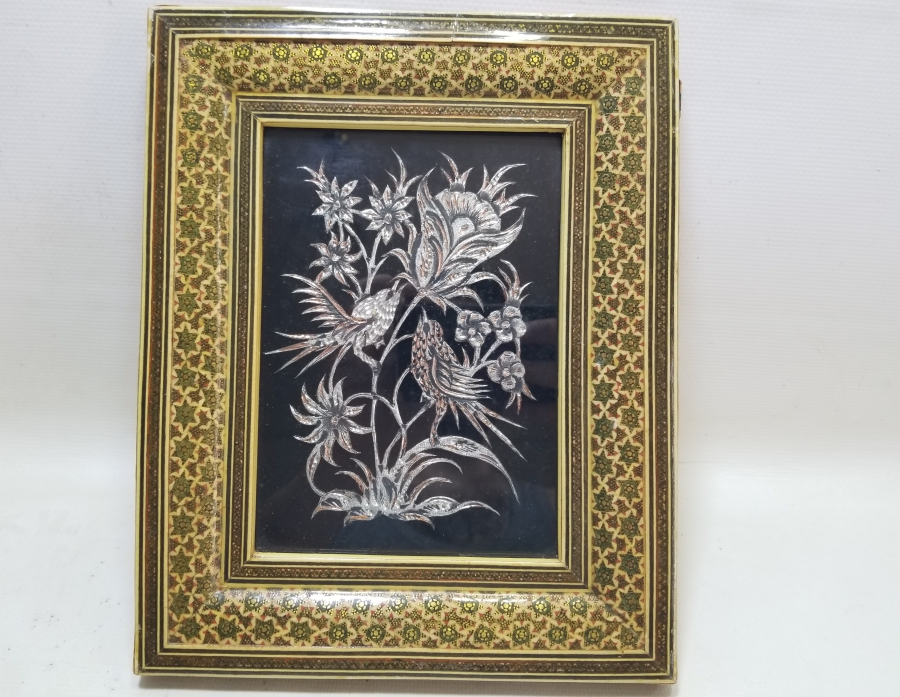 MARKUTERİ İŞÇİLİKLİ ÇERÇEVESİNDE ANTİKA PANO