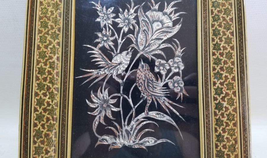 MARKUTERİ İŞÇİLİKLİ ÇERÇEVESİNDE ANTİKA PANO