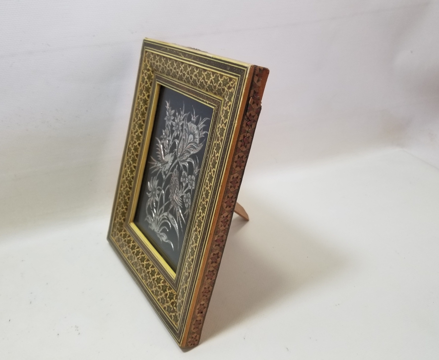 MARKUTERİ İŞÇİLİKLİ ÇERÇEVESİNDE ANTİKA PANO