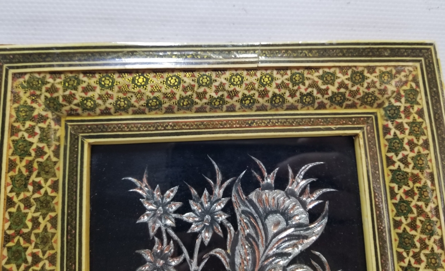 MARKUTERİ İŞÇİLİKLİ ÇERÇEVESİNDE ANTİKA PANO