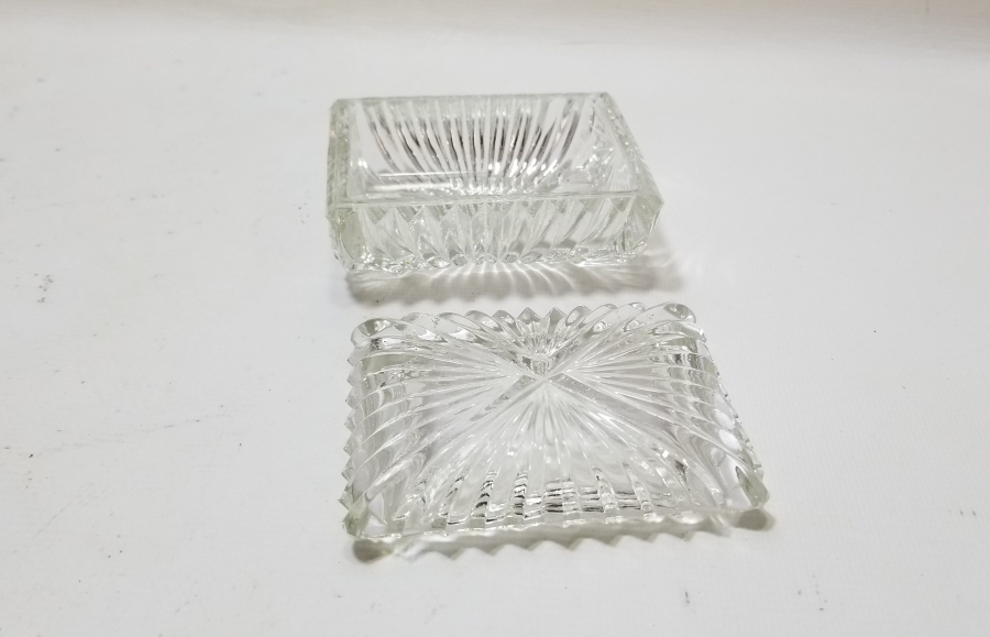 KRİSTAL KESME İŞÇİLİKLİ ANTİKA CAM ŞEKERLİK