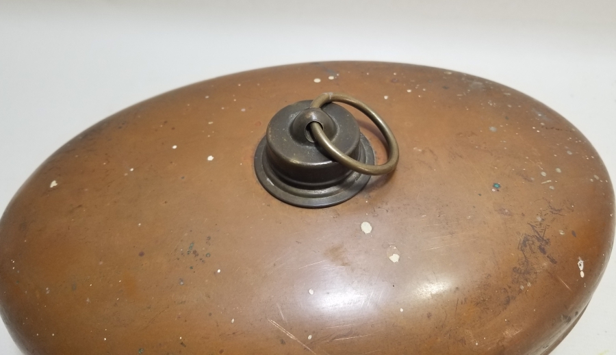 PRİMİTİF FORMLU OSMANLI DÖNEMİ SU TORBASI - TIBBİ ALET