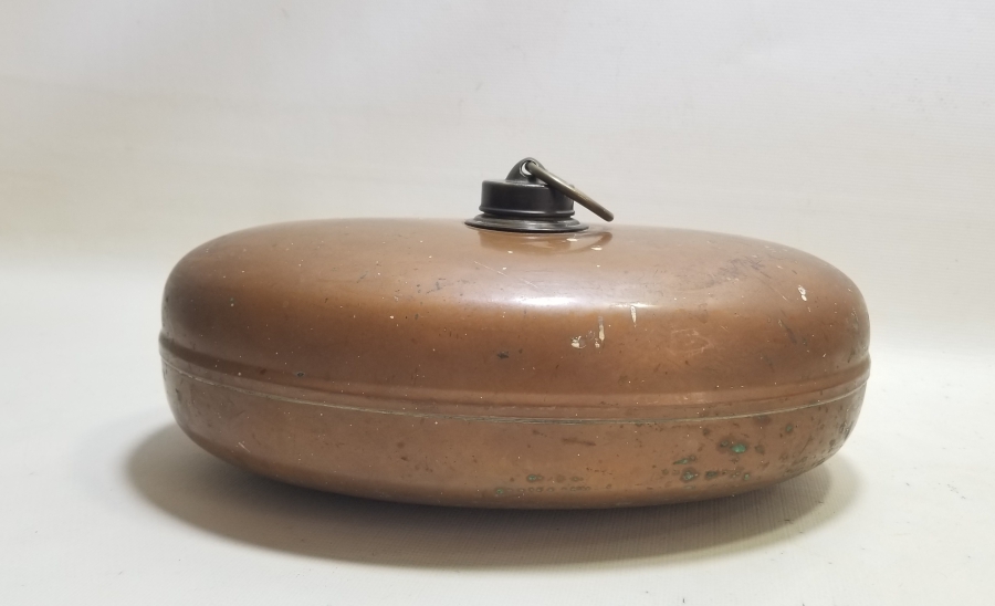 PRİMİTİF FORMLU OSMANLI DÖNEMİ SU TORBASI - TIBBİ ALET