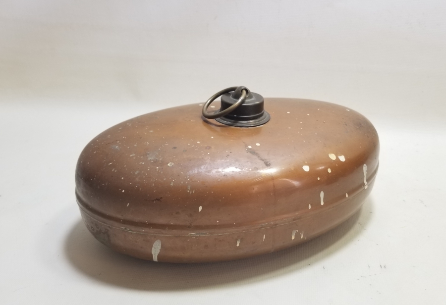 PRİMİTİF FORMLU OSMANLI DÖNEMİ SU TORBASI - TIBBİ ALET