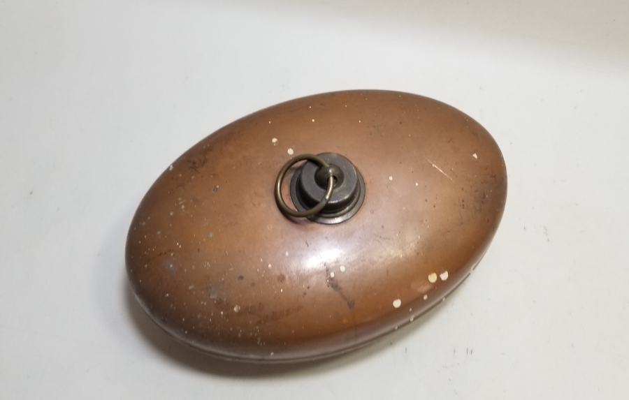 PRİMİTİF FORMLU OSMANLI DÖNEMİ SU TORBASI - TIBBİ ALET