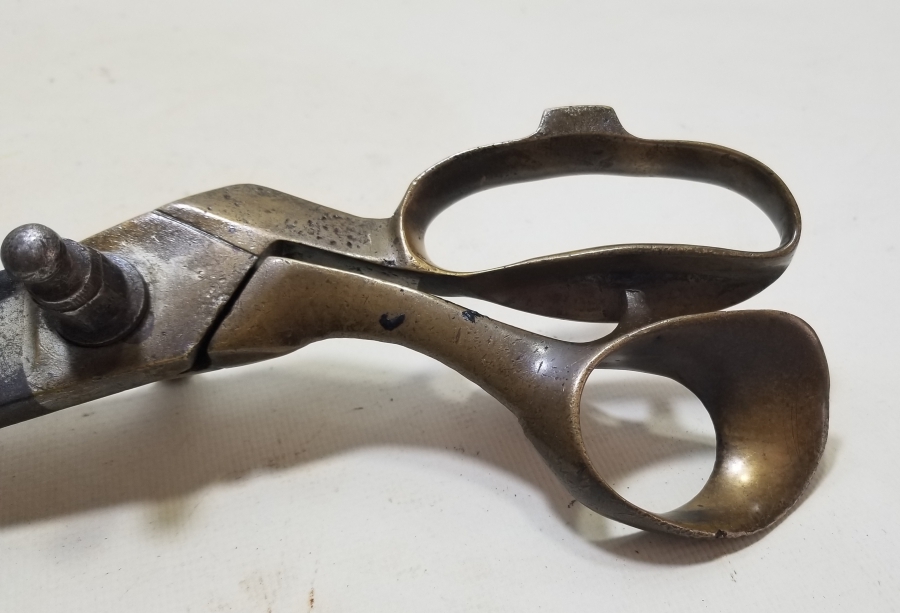 BÜYÜK BOY YERLİ YAPIM ANTİKA TERZİ MAKASI