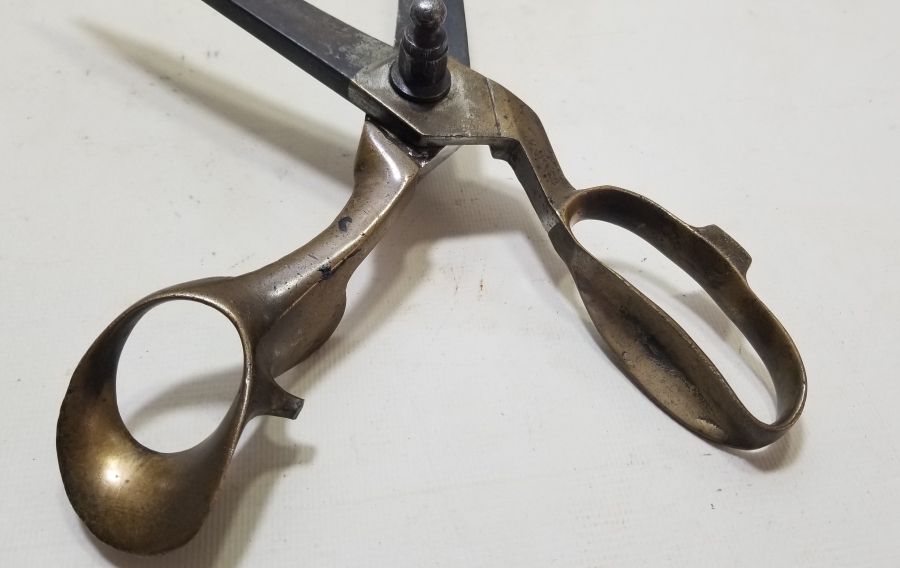 BÜYÜK BOY YERLİ YAPIM ANTİKA TERZİ MAKASI