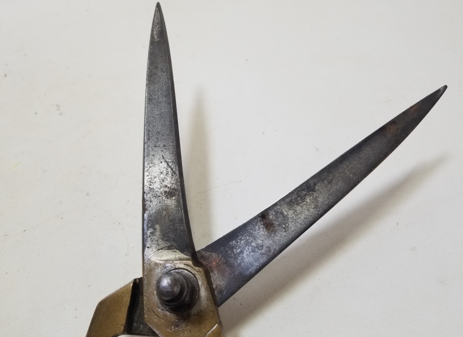 BÜYÜK BOY YERLİ YAPIM ANTİKA TERZİ MAKASI