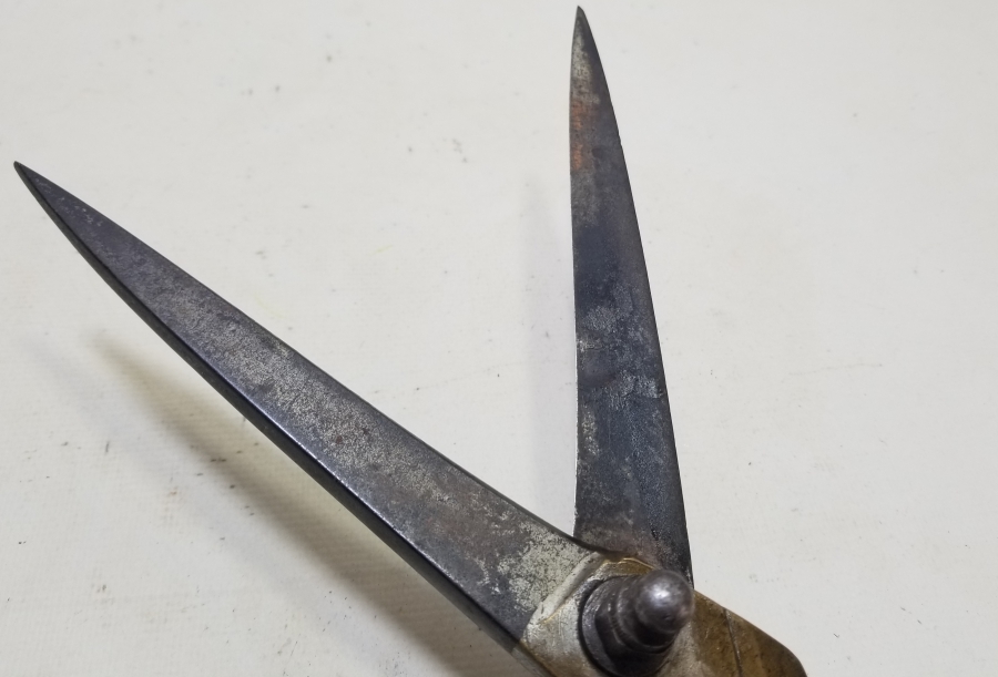 BÜYÜK BOY YERLİ YAPIM ANTİKA TERZİ MAKASI