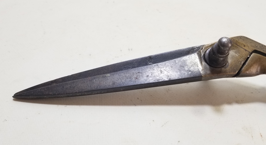 BÜYÜK BOY YERLİ YAPIM ANTİKA TERZİ MAKASI