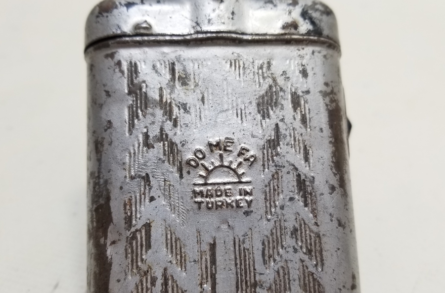 YERLİ YAPIM ANTİKA ASKERİ LAMBA