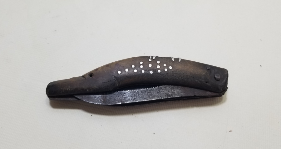 NADİR TİPTE OSMANLI DÖNEMİ EL YAPIMI BAĞ - AŞI BIÇAĞI