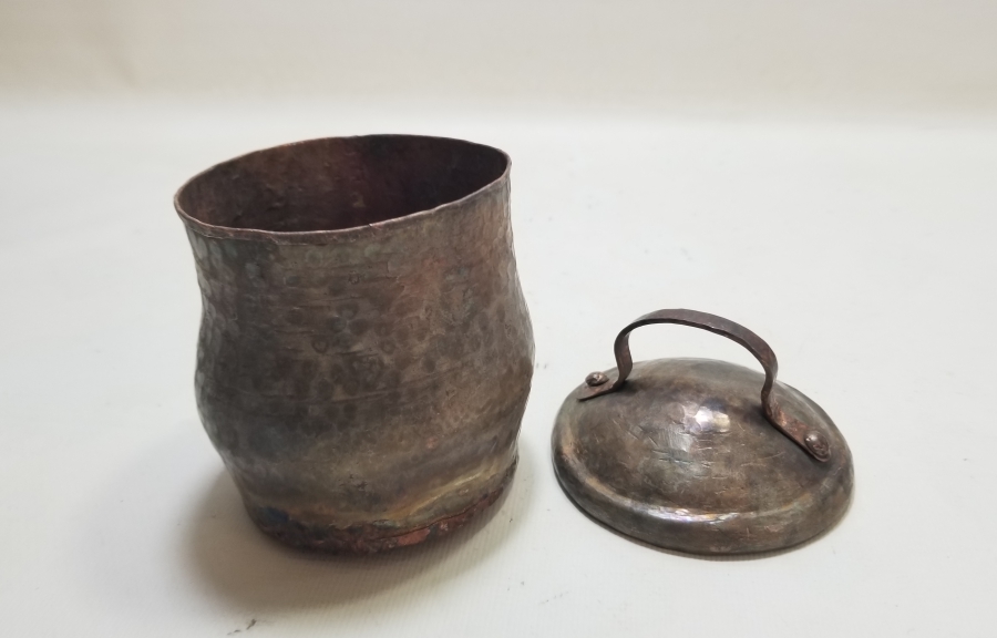 OSMANLI DÖNEMİ EL YAPIMI BAKIR TEREYAĞ DEPMESİ