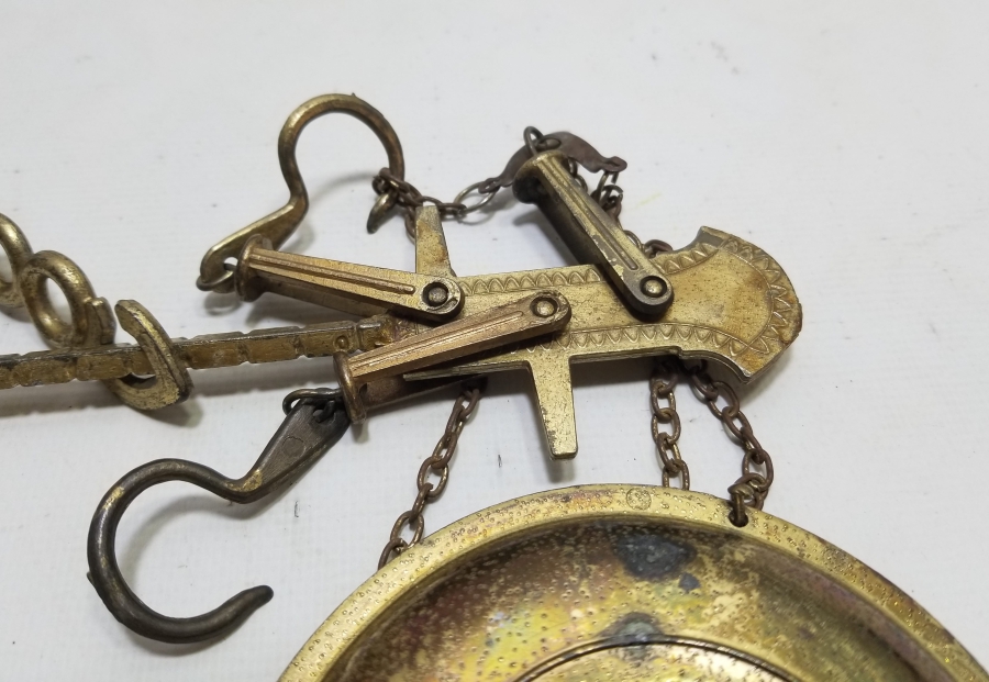 ANTİKA DEKORATİF BAHARATÇI TERAZİSİ