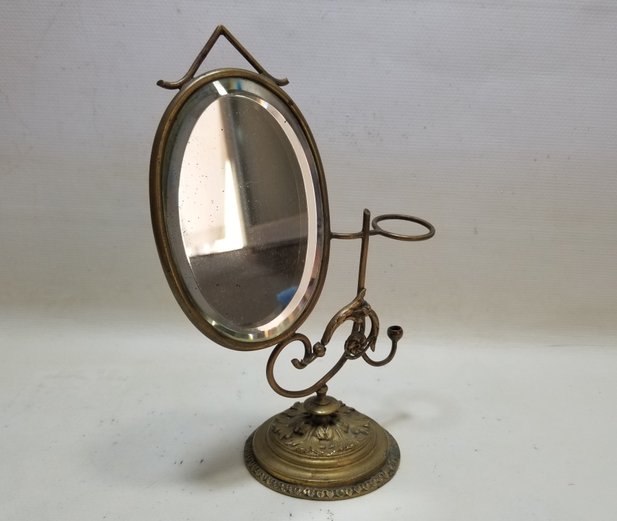 NADİR TİPTE ANTİKA MASAÜSTÜ AYNASI