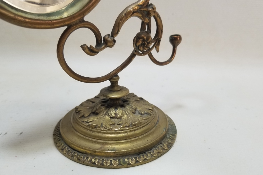 NADİR TİPTE ANTİKA MASAÜSTÜ AYNASI