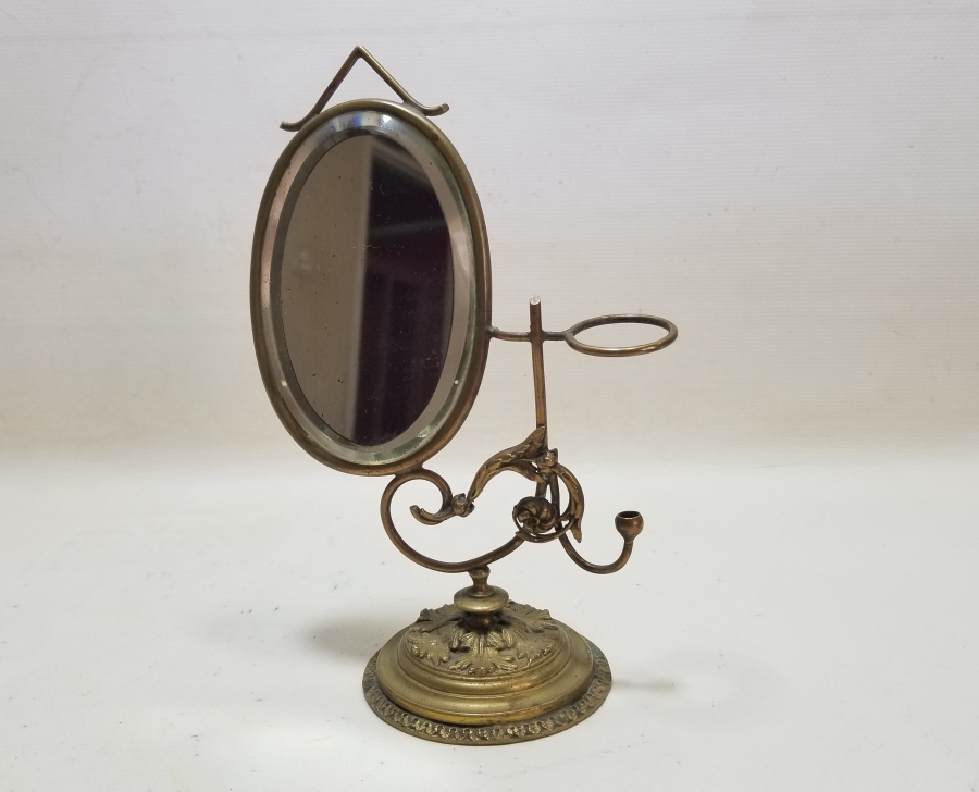 NADİR TİPTE ANTİKA MASAÜSTÜ AYNASI