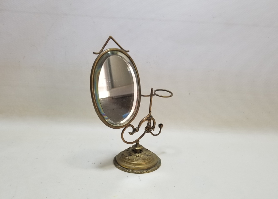 NADİR TİPTE ANTİKA MASAÜSTÜ AYNASI