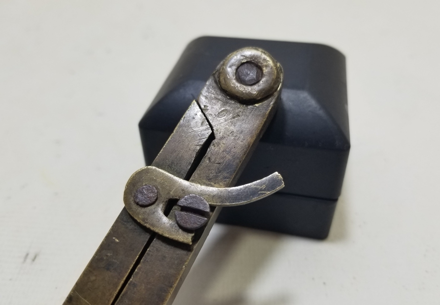 OSMANLI DÖNEMİ EL YAPIMI MÜHENDİS PERGELİ