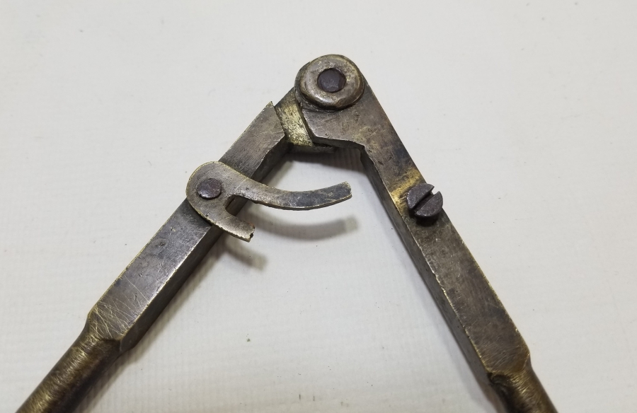 OSMANLI DÖNEMİ EL YAPIMI MÜHENDİS PERGELİ